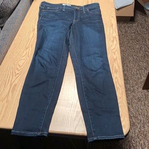 Madewell high rise skinny jeans size 30